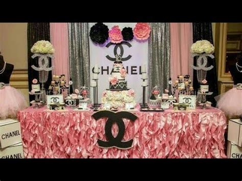 Videos of Decoraciones Para Fiestas De Coco Chanel